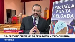 San Gregorio conmemora el Día de la Poesía y la Educación Rural en Escuela Punta Delgada