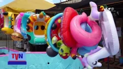 Piscinas inflables ganan demanda como alternativa económica en verano