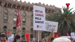 Quarta jornada de vaga de metges en cinc mesos