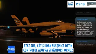 Încă o noapte de atacuri reciproce: SUA și Iran susțin că dețin controlul asupra Strâmtorii Ormuz