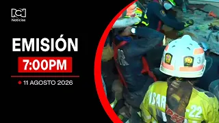 Noticias RCN Broadcast 7:00 p.m. / Tuesday, August 11, 2026