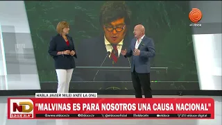Milei ante la ONU: reafirmó el reclamo por Malvinas y cuestionó al organismo