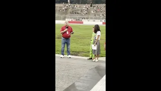 Kyle Busch's widow, Samantha Busch, gives emotional speech