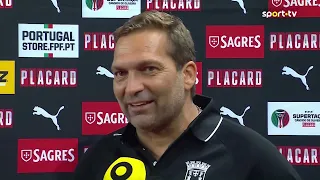 Cândido de Oliveira Super Cup (Final) | FC Porto 1-0 Torreense: Luís Tralhão Flash Interview