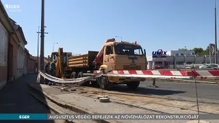 Augusztus végéig befejezik az ivóvízhálózat rekonstrukcióját a 25-ös főúton - 2026.08.14.