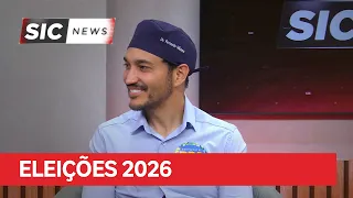 PL Senate candidate Fernando Máximo interviewed by SIC News