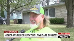 Heartland lawn care company deals with rising gas prices