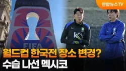 월드컵 한국전 장소 변경?…수습 나선 멕시코 / 연합뉴스TV (YonhapnewsTV)