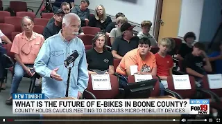 Boone County holds meeting to discuss possible e-bike restrictions