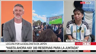 ⚽ LA SCALONETA SIGUE ARGENTINIZANDO AL PLANETA: YUUKI CUENTA CÓMO SE VIVE LA PREVIA EN JAPÓN