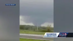 Tornado causes damage near Rich Hill, Missouri