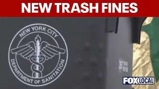 NYC to fine small residential buildings without official trash bins starting Tuesday