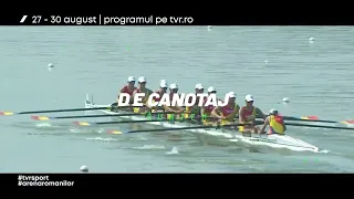 Campionatele Mondiale de Canotaj 2026, în direct la TVR Sport