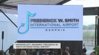 Memphis Airport renamed in honor of Fred Smith