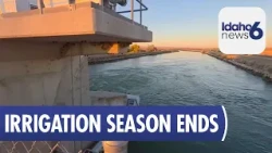 Twin Falls Canal Company wraps up irrigation season after tough drought year