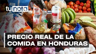 How much does the basic food basket cost in Honduras? Price comparison between 2023 and 2026