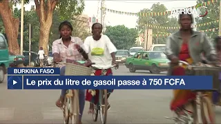 Burkina Faso : le prix du litre de gasoil passe à 750 FCFA