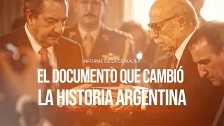 🇦🇷 THE CONADEP REPORT | Ernesto Sábato delivered the document that changed Argentine history
