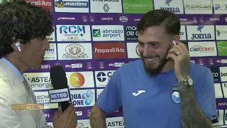 Pescara 2-0 Vis Pesaro, D’Eusanio: "I've rediscovered my peace of mind here"