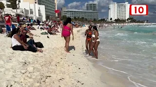 COMIENZA A DAR TREGUA EL SARGAZO EN CANCÚN