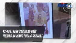 Ex-Sen. Rene Saguisag nais ituring na isang public servant | TV Patrol