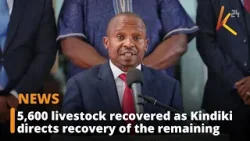 5,600 livestock recovered as CS Kindiki directs recovery of the remaining