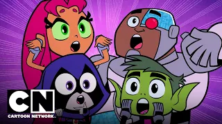 🕸️ Teen Titans' Darkest Moments! 👻Cartoon Network