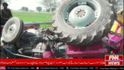 15 Injured as Rickshaw Collides with Tractor Near Thul, Jacobabad