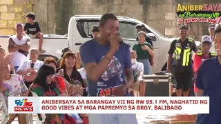 Anibersaya sa Barangay VII ng RW 95.1 FM, naghatid ng good vibes at mga papremyo sa Brgy. Balibago