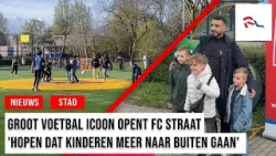 Balkunstenaar opent nieuwe FC STRAAT-afdeling: 'Gewoon plezier hebben'
