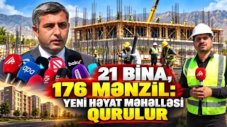 Qubadlı şəhərində ilk yaşayış kompleksinin tikintisi sürətlə davam edir  | APA TV