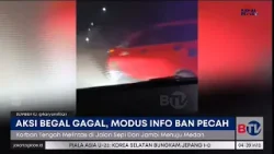 Momen Pengemudi Mobil Lolos dari Kejaran Pelaku Begal di Medan