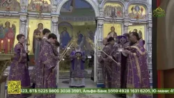 Митрополит Викентий провёл божественную литургию в Свято-Успенском кафедральном соборе