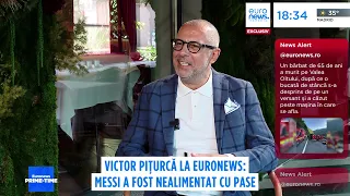 Victor Pițurcă a comentat pentru Euronews România finala Cupei Mondiale la fotbal