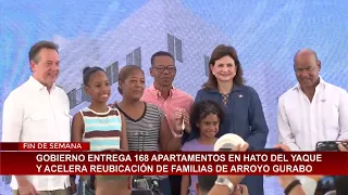 Government delivers 168 apartments in Hato del Yaque