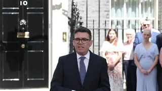 New British Prime Minister Andy Burnham forms a new government