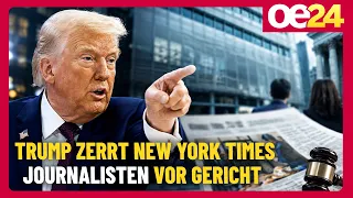 Trump drags New York Times journalists to court