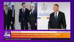 Prima reacție a lui Iohannis după ruperea alianței la București: „Nu e un mare succes al Coaliţiei”