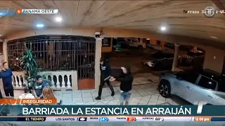 Robbers wreak havoc in the La Estancia neighborhood of Arraiján