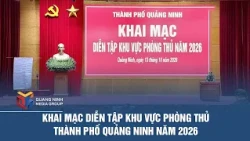 Opening of the 2026 Quang Ninh City Defensive Area Exercise