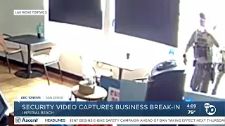 Video shows break-in at Imperial Beach torta shop, deputy response