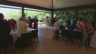 Pope Leo XIV has lunch with the most vulnerable without forgetting the tragedy of war