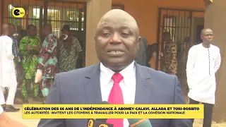 Celebrating 66 Years of Independence in Abomey-Calavi, Allada, and Tori-Bossito: The Authorities