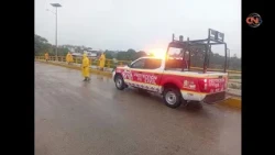 Atoyac Civil Protection and SEDENA monitor the Atoyac River channel