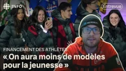 Sous-financement des athlètes: « C'est un problème qui va nous exploser au visage » Sous-financement des athlètes: « C'est un problème qui va nous exploser au visage »