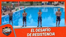 "Cuelgan de una cuerda sobre la piscina": La prueba de fuerza que puso a prueba a los participantes