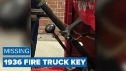 Cumberland Fire Department seeks missing 1936 fire truck key
