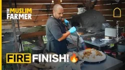 Приготовление пищи на открытом воздухе: баранина, приготовленная на медленном огне | Мусульмански...