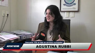 Marcos Juárez: The municipality offers extraordinary discounts for early tax payments