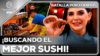 TRES EQUIPOS COCINAN POR ALCANZAR EL BALCÓN AL ESTILO JAPONÉS | MASTERCHEF 24/7